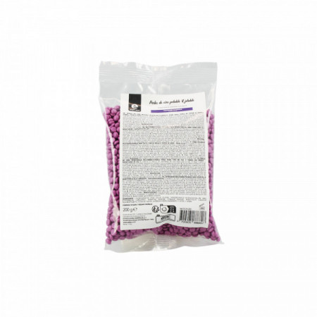 Perles de cire pelable et jetable Multidirectionnelle Lilas 200gr