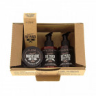 Kit shampooing, baume et huile barbe et moustache - Essential