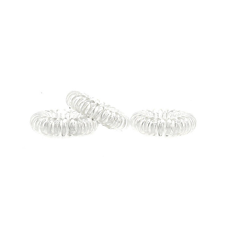 Hair ring transparent x3