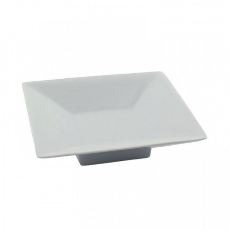 Porte-éponge Porcelaine Blanc 11.5x11.5cm