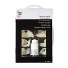 Faux ongles neutres + colle Set x200