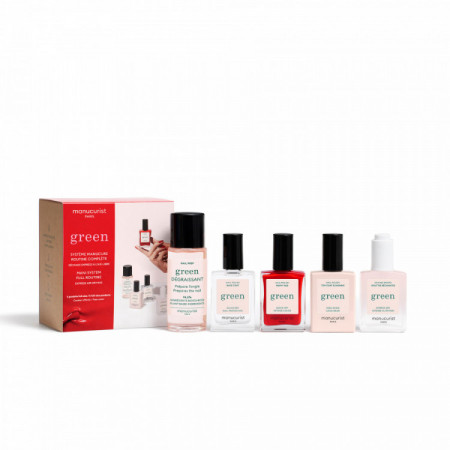 Système manucure Green™ routine complète Poppy Red (5 produits)