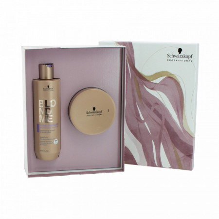 Coffret BlondMe neutralisant Blonds Froids (shampoing et masque)