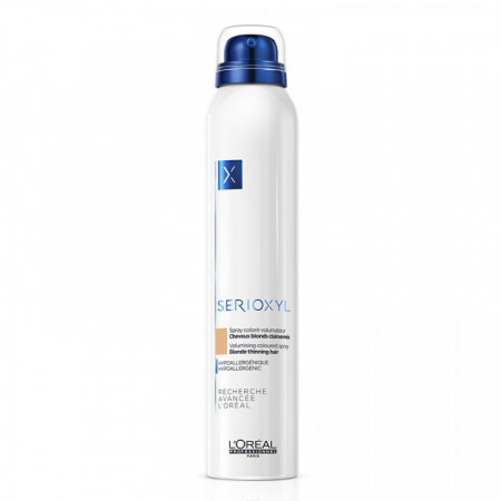 Spray coloré volumateur - Cheveux clairsemés Blond Serioxyl