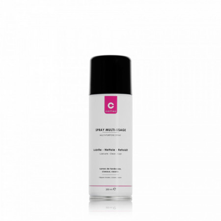 Spray multi-usage universel lubrifiant et désinfectant pour outils