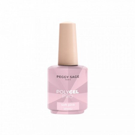 Polygel liquide Soft Pink - texture fluide, modelage précis, rendu naturel