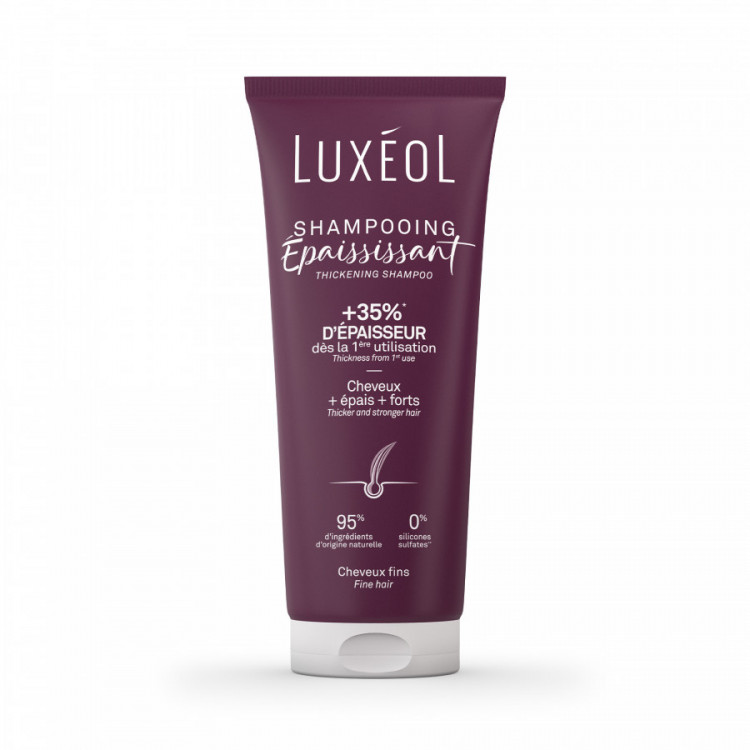Shampooing Épaississant – +35% épaisseur, cheveux plus forts