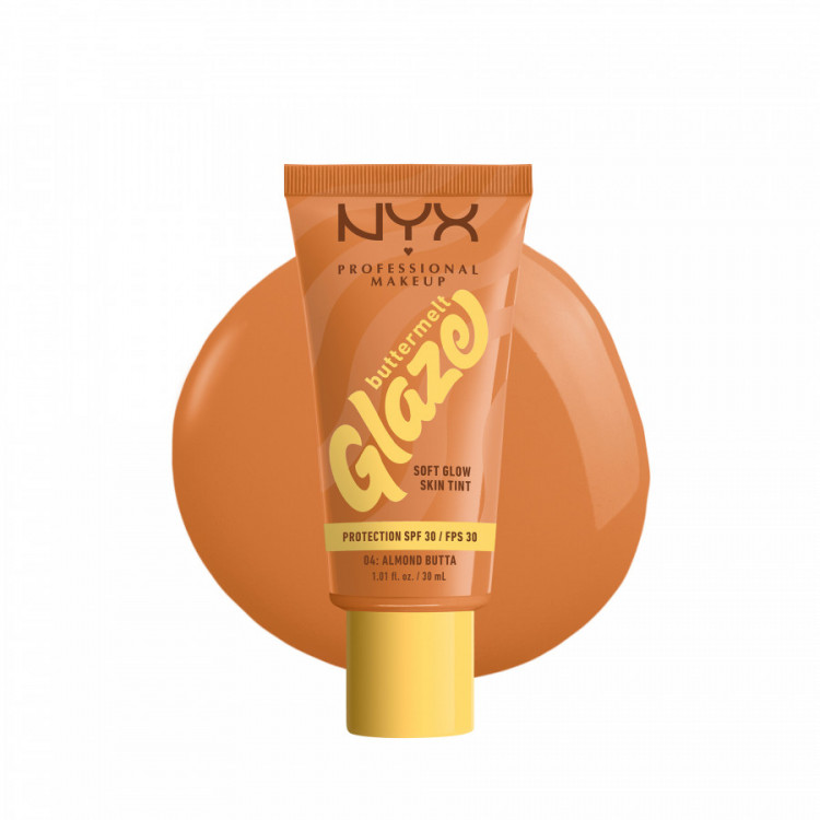 Fond de teint éclat lumineux Buttermelt Glaze - 04 Almond Butta