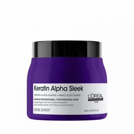 Masque disciplinant Keratin Alpha Sleek 500ml