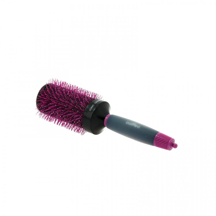 Brosse de brushing anti-statique 52mm Noir & Rose