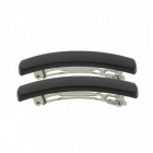 Barrettes 5 cm Noir x2