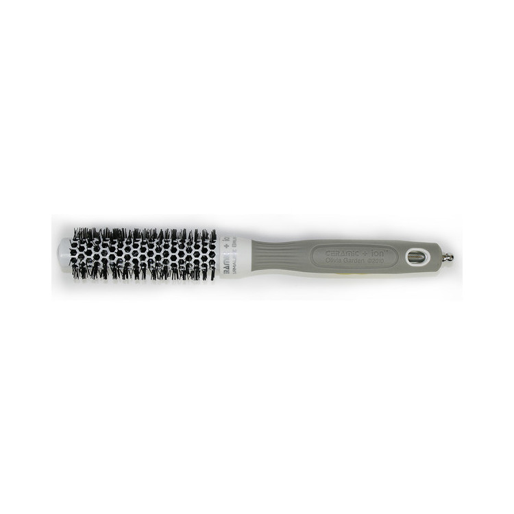 Brosse de brushing ronde céramique+ion Tourmaline 20mm