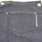 Tablier barber en jean Denim