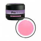 Gel de construction 3 en 1 Pro 3.1 Transparent rosé