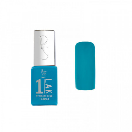 Mini vernis semi-permanent 1-LAK - Overseas blue