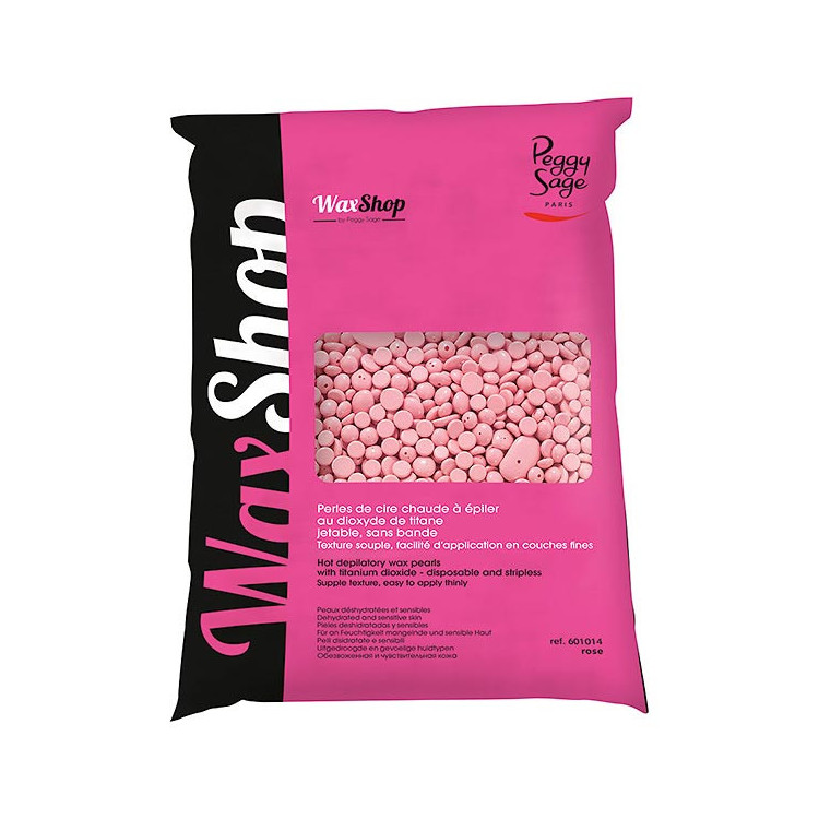 Perles de cire à épiler Rose titane 800g