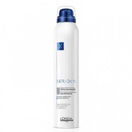 Spray coloré volumateur - Cheveux clairsemés Gris Serioxyl