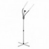 Lampe LED double sur pied Gemini
