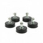 Lot de 5 patins-pieds pour fauteuil 7ème élément
