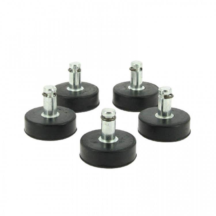 Lot de 5 patins-pieds pour fauteuil 7ème élément