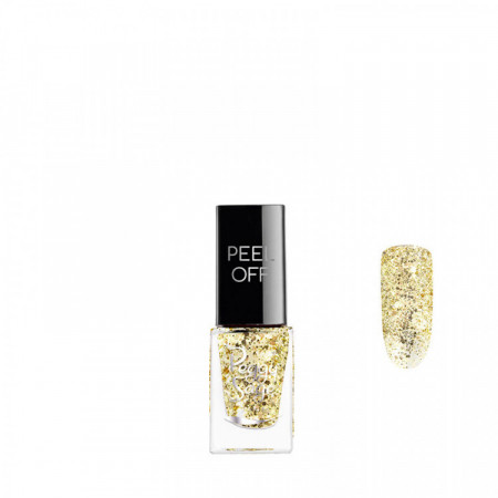 Vernis à ongles Peel off Gold glitter