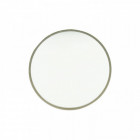 Miroir rond Gris 28cm