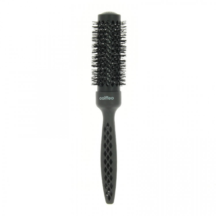 Brosse ronde Carbone argan 32mm