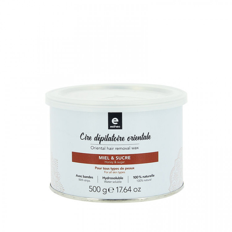 Pot de cire dépilatoire hydrosoluble Orientale