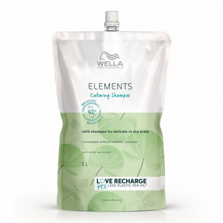 Pochette de recharge Shampoing apaisant Elements - Calming 1L