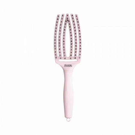 Brosse démêlante FingerBrush rose taille M