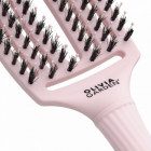 Brosse démêlante FingerBrush rose taille M