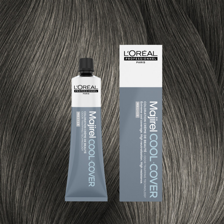 Coloration crème de beauté Majirel Cool Cover 7.1