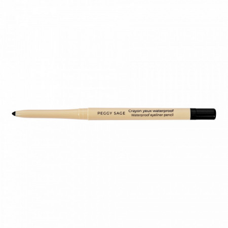 Crayon yeux rétractable waterproof noir - tracé précis, tenue longue durée