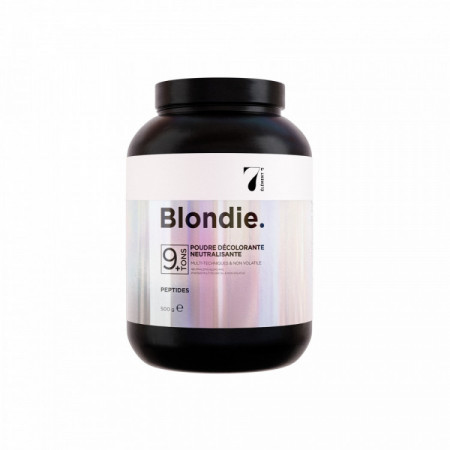 Poudre décolorante 9 tons+ - éclat intense, performance, fibre protégée