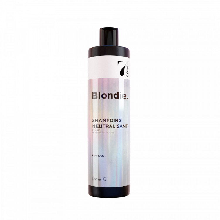 Shampoing déjaunisseur violet - neutralisation intense, éclat, fibre douce
