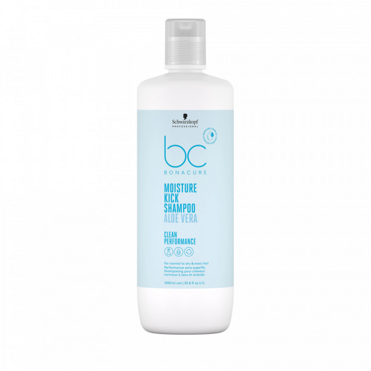 Shampoing hydratant cheveux secs Moisture Kick - douceur, souplesse, brillance