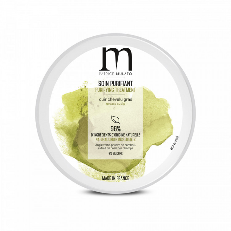 Soin capillaire Purifiant - cuir chevelu frais, volume racines, sébum régulé