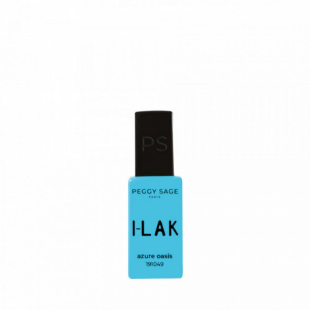Vernis semi-permanent I-LAK - couleur Azure oasis, tenue longue durée