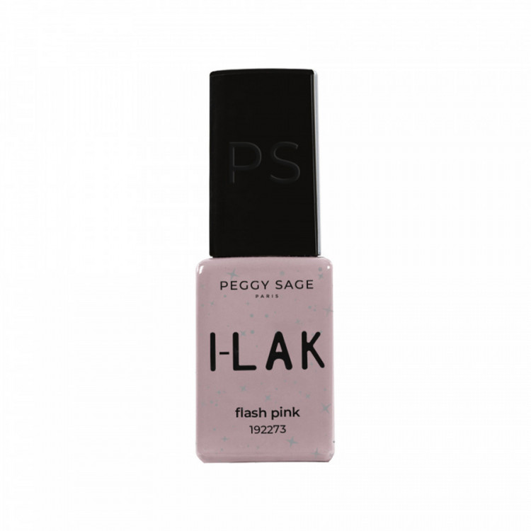 Vernis semi-permanent I-LAK - flash pink - brillance, tenue 3 semaines