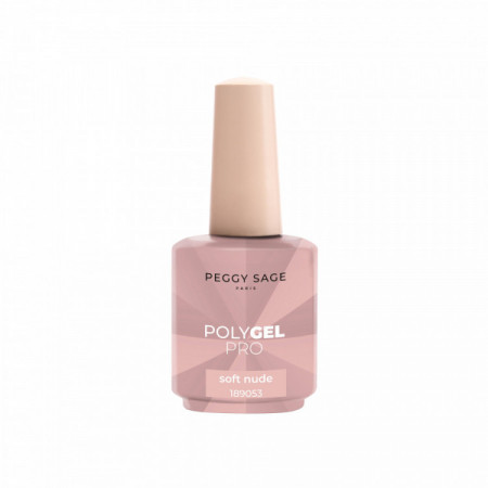 Polygel liquide Soft Nude - texture fluide, application facile, rendu nude
