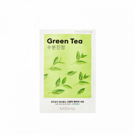 Masque tissu hydratant Green Tea - hydratation, confort, fraîcheur