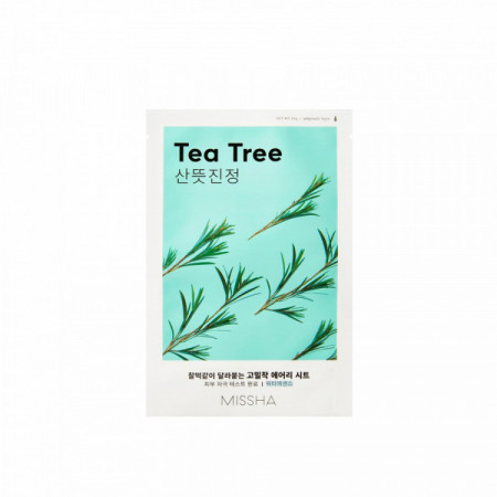 Masque tissu purifiant Tea Tree - peau nette, apaisée, rééquilibrée