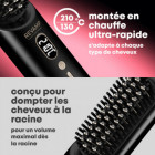Brosse chauffante et lissante compacte sans fil Straight&Co