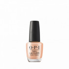 Vernis à ongles Queens Rule – pêche irisé lumineux, brillance 7 jours