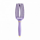 Fingerbrush Care Iconic Boar&Nylon Snuggle Purple - douce, efficace, anti-casse