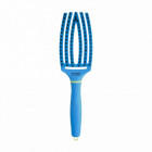 Fingerbrush Care Iconic Boar&Nylon Turbo Blue - flexible, douce, anti-casse