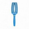 Fingerbrush Care Iconic Boar&Nylon Turbo Blue - flexible, douce, anti-casse