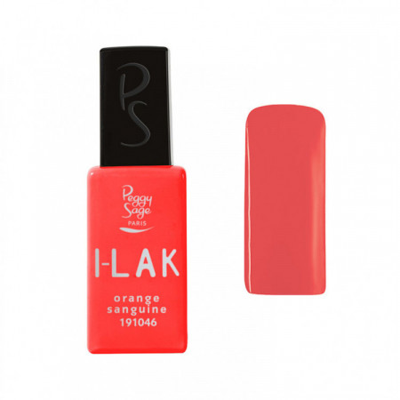 Vernis semi-permanent I-LAK - Orange sanguine