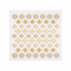 Décors adhésifs pour ongles jewel Christmas 2019 dorés