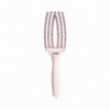 Brosse démêlante FingerBrush rose taille M